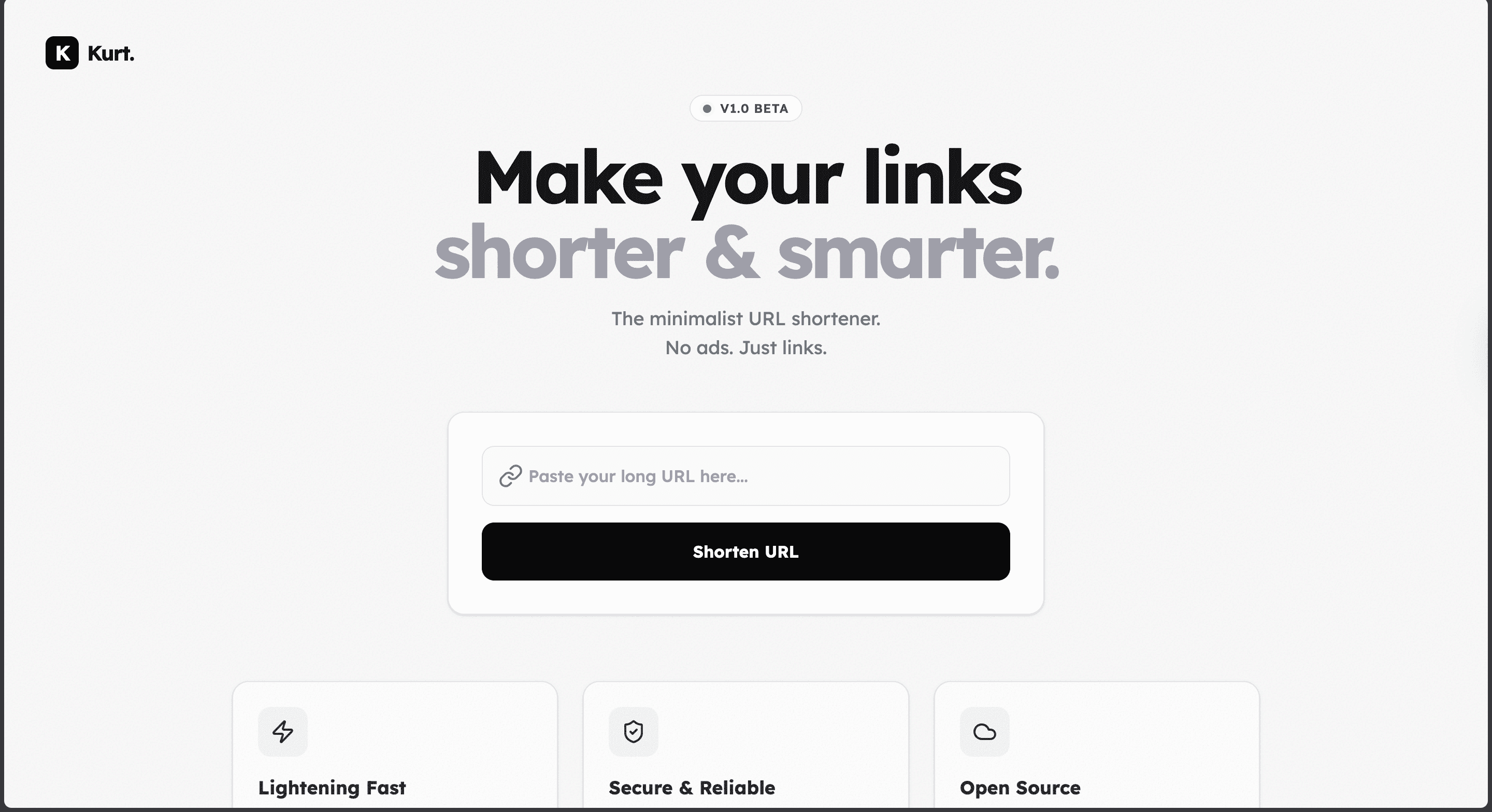 Kurtz - URL Shortener